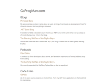 Tablet Screenshot of gaprogman.com